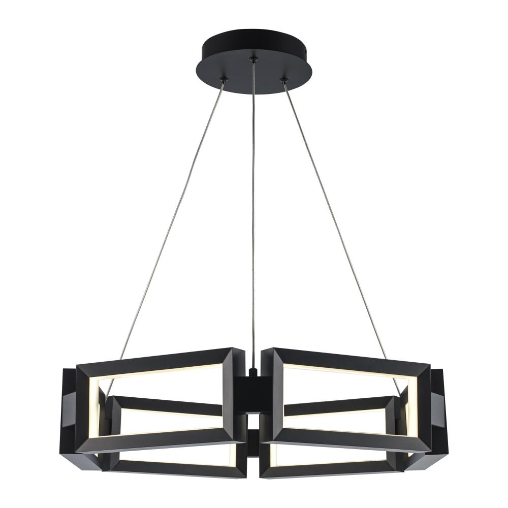 25" LED PENDANT-RECTANGLE LINK